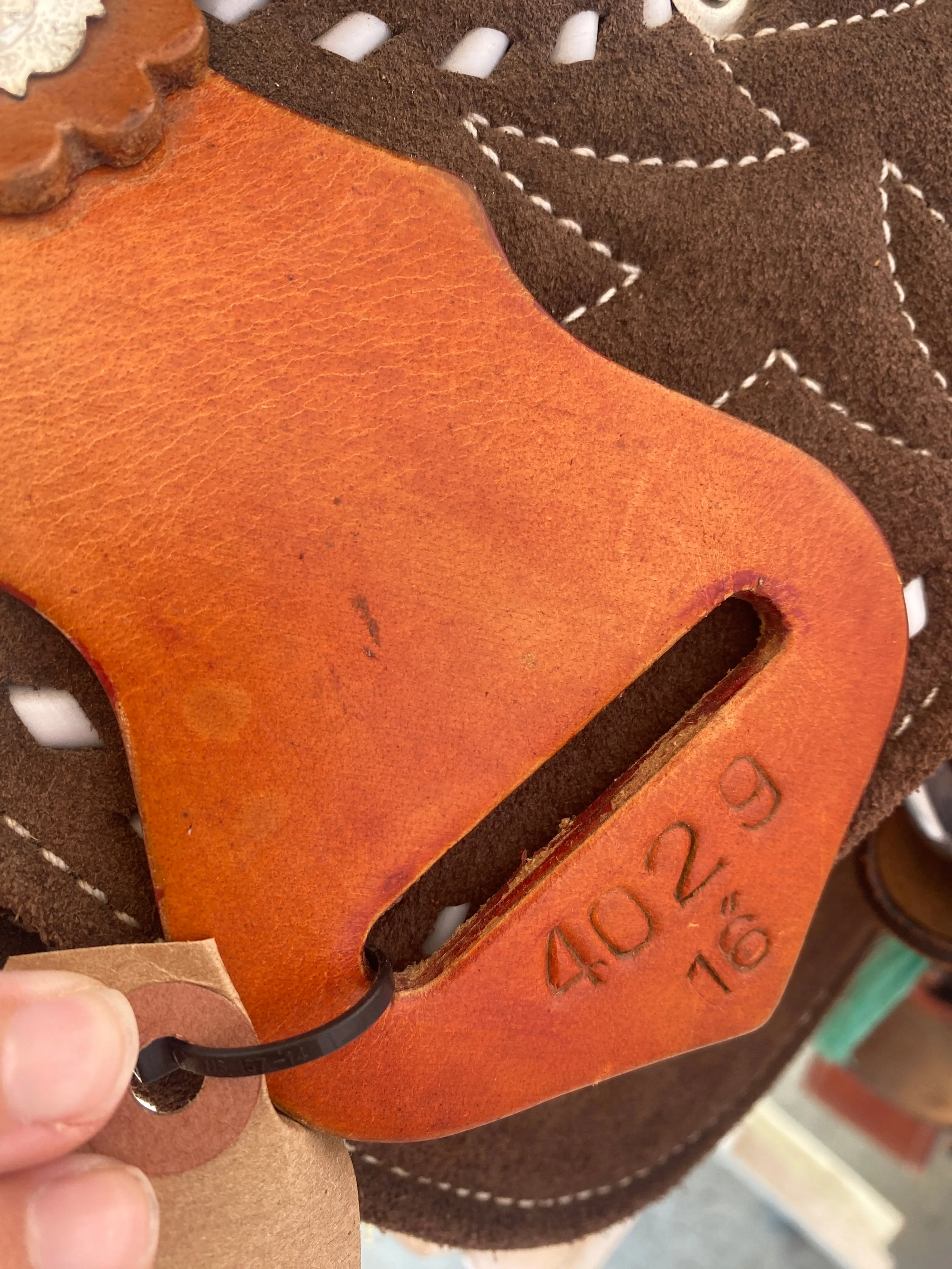 16” Brown Western Saddle
