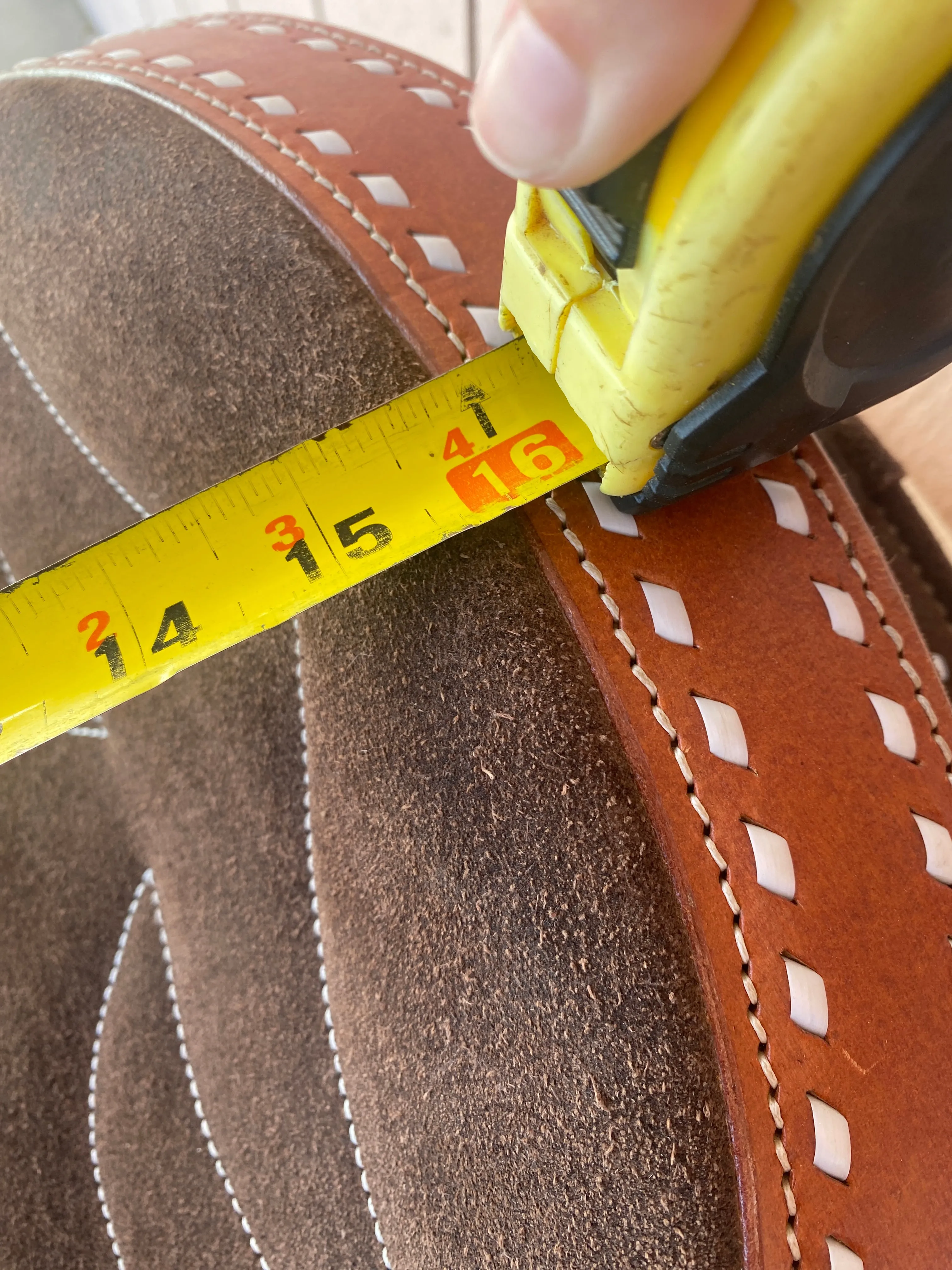 16” Brown Western Saddle