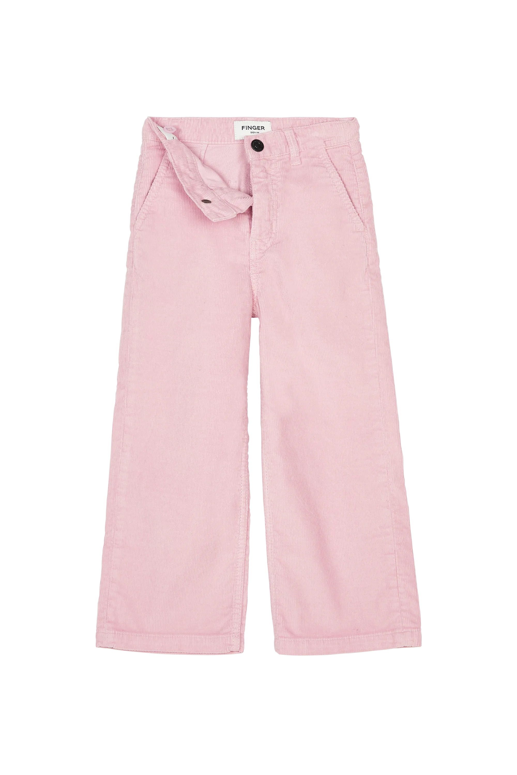 CHARLIE Candy Pink Cord - Loose Fit Cropped Pants