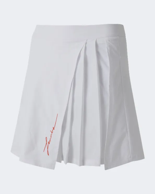 Erke Fillibeg Women Lifestyle Skirt White 12222231075-002