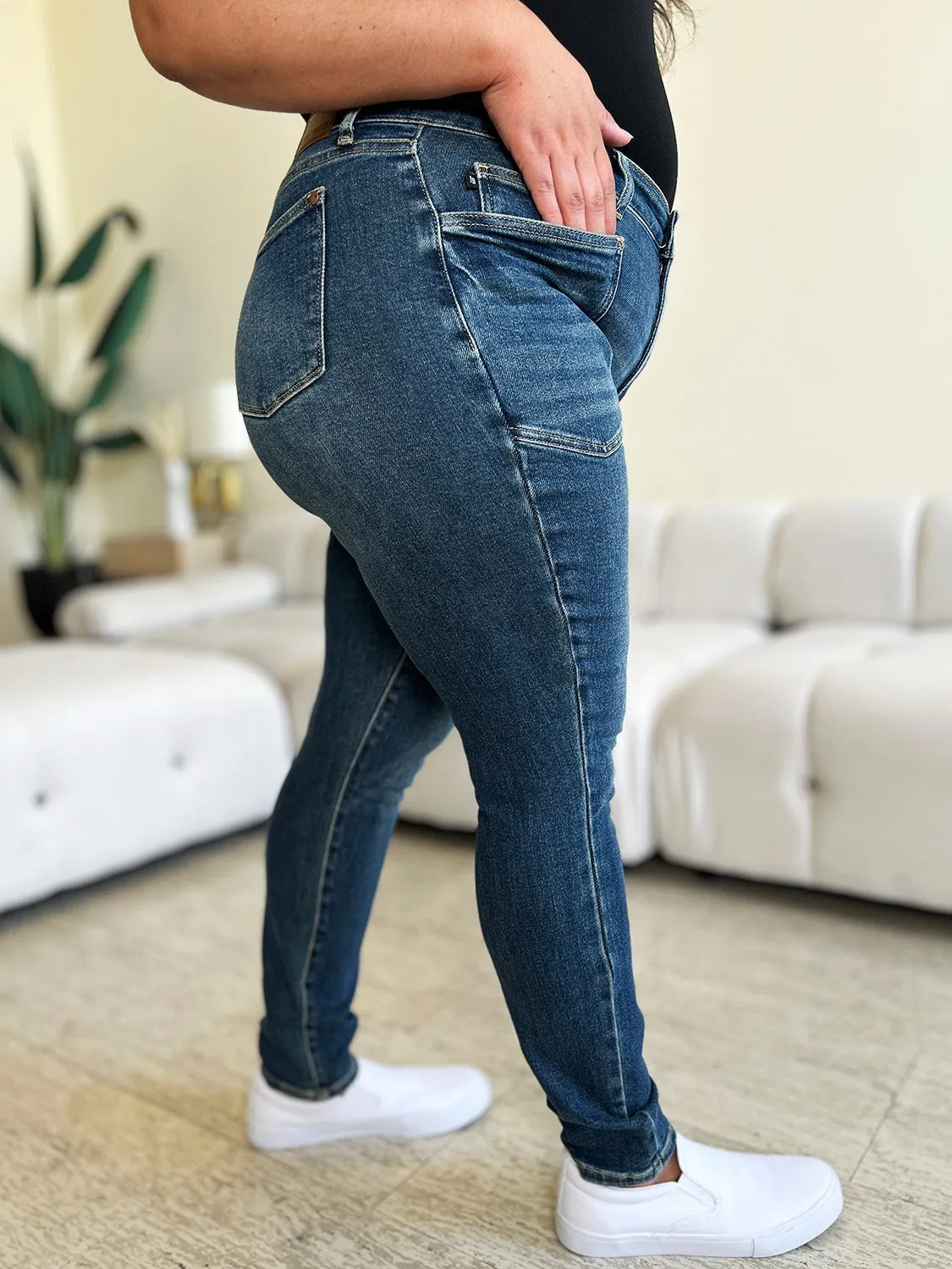 Judy Blue* Pocket Full Of Shunshine Skinny Jeans