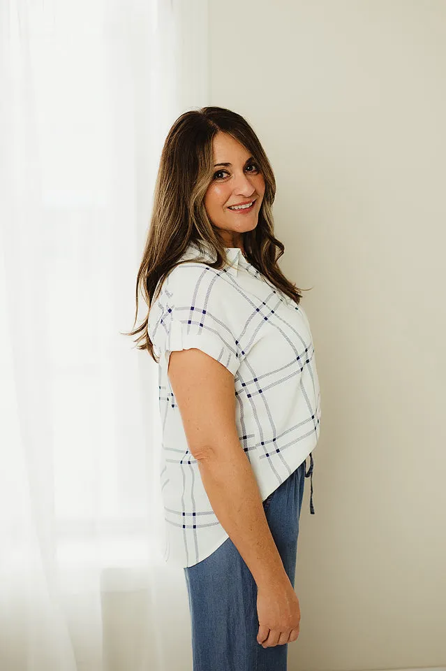 Lightweight Plaid Button Down