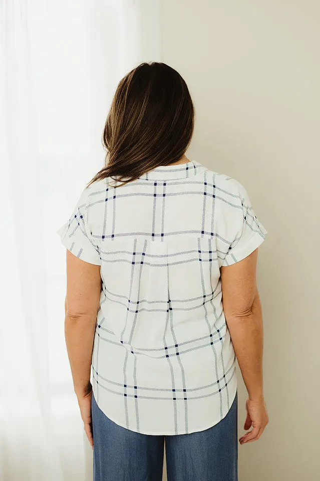 Lightweight Plaid Button Down