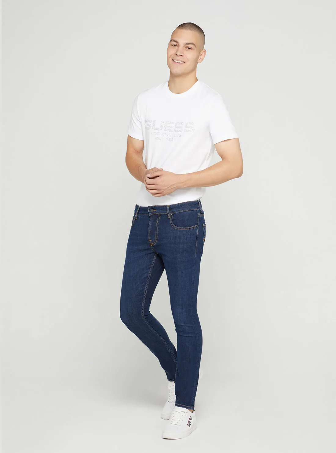 Mid-Rise Slim Fit Miami Denim Jeans In Idols Wash