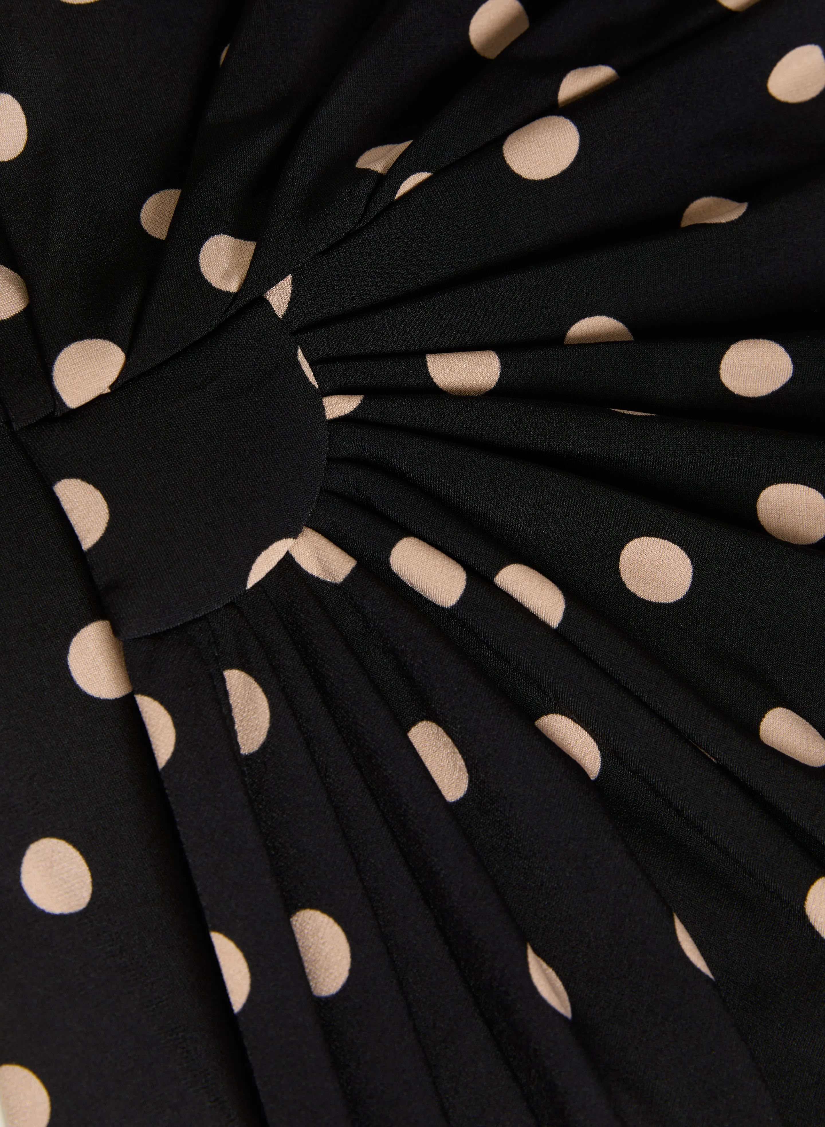 Polka Dot Print Dress
