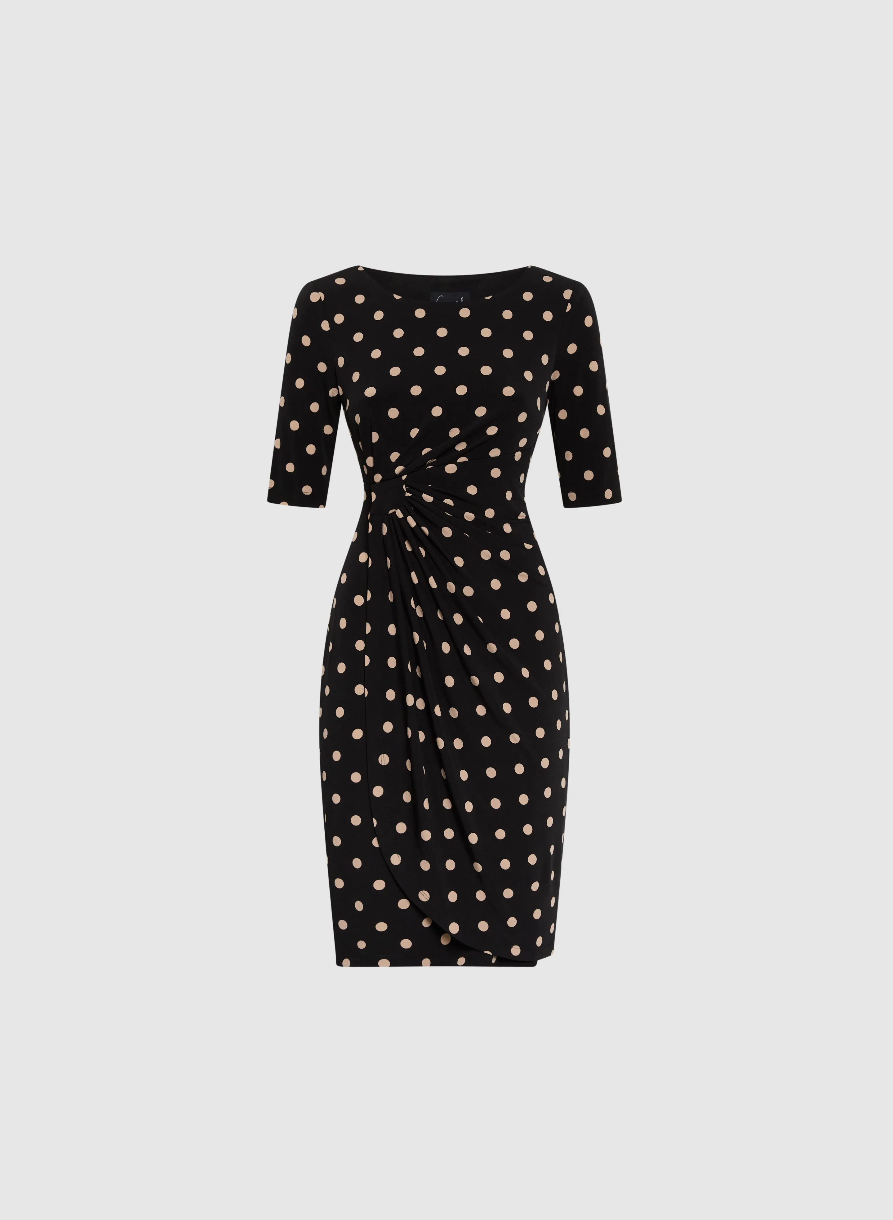 Polka Dot Print Dress