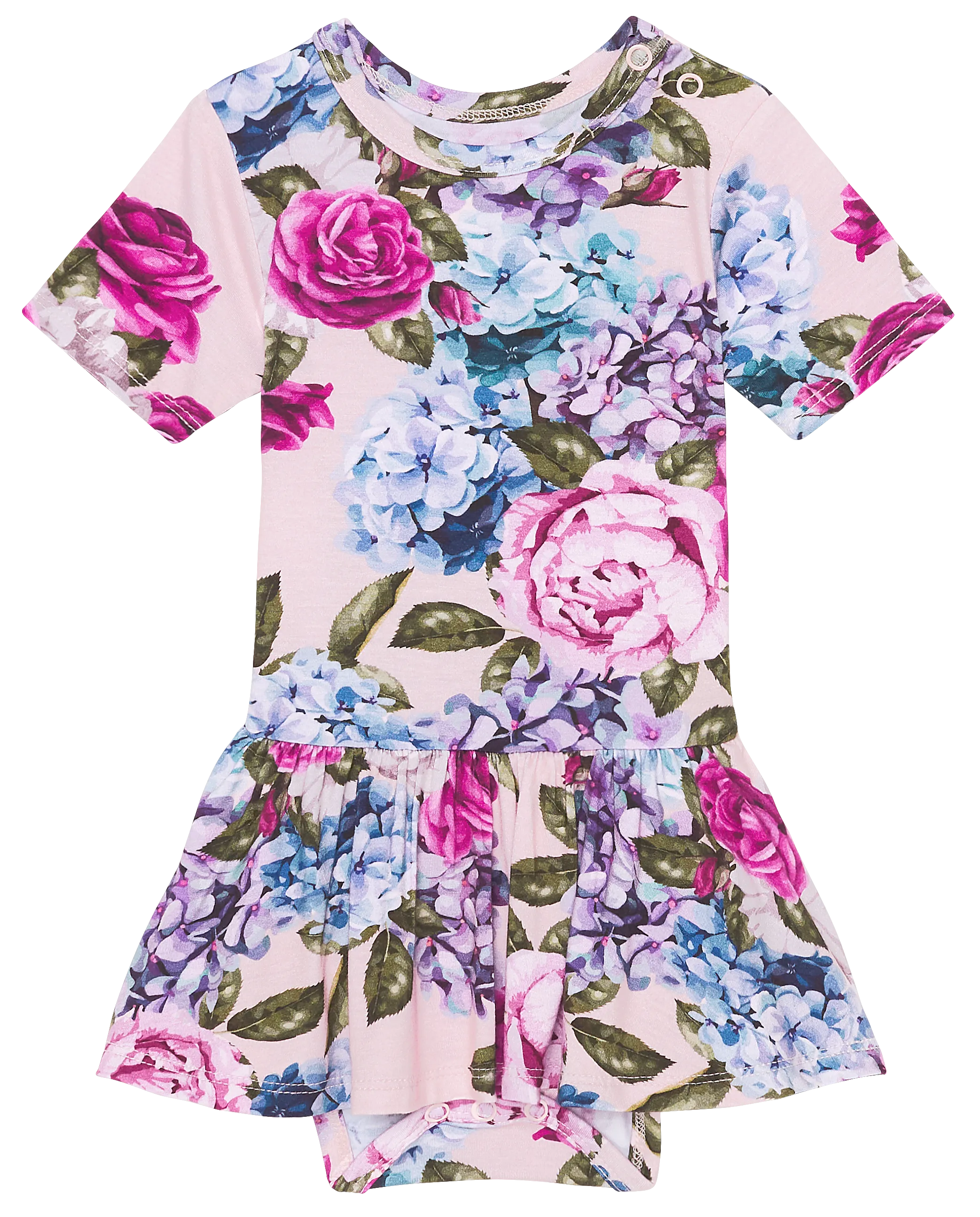 Posh Peanut Monroe S/S Twirl Skirt Bodysuit