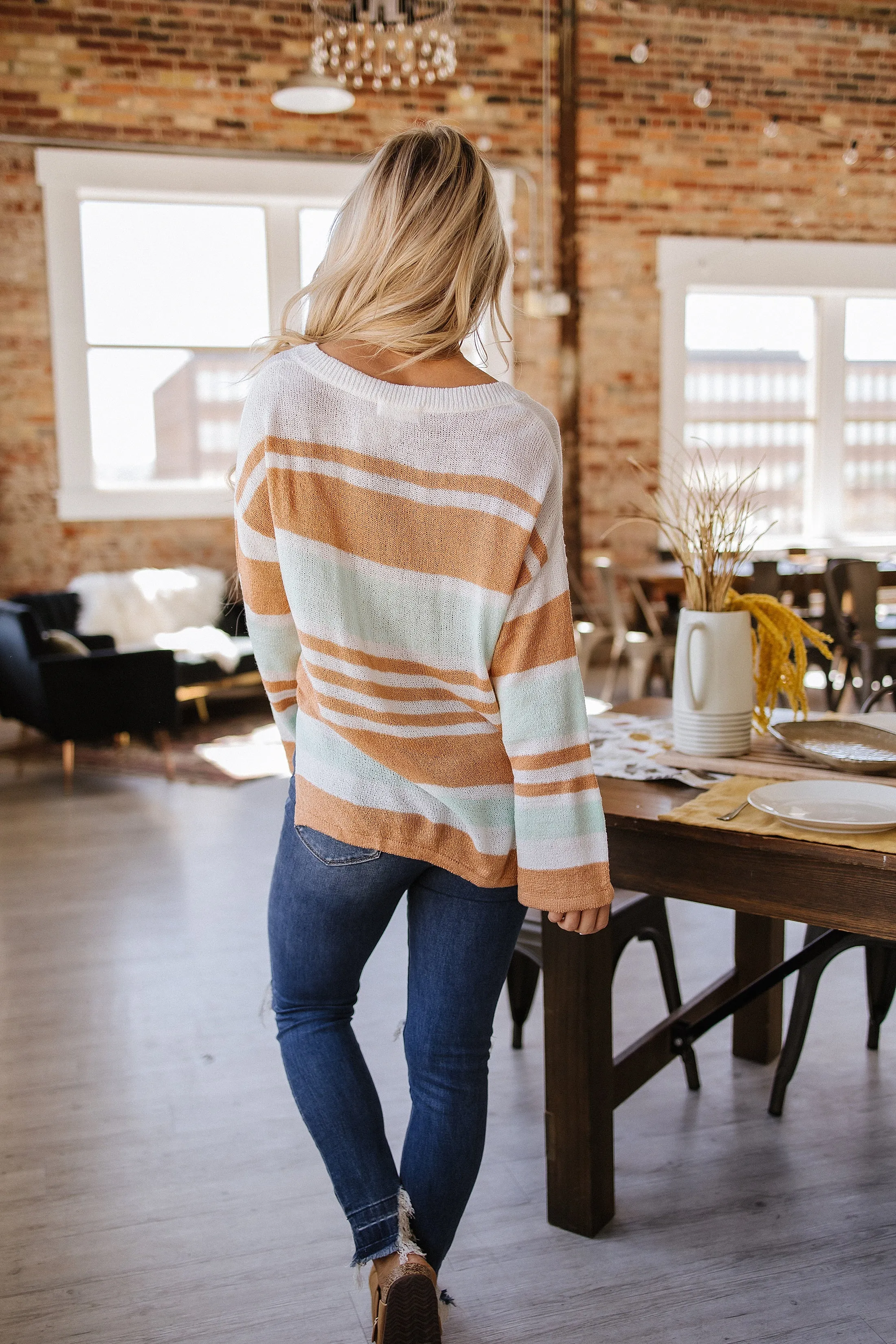 Samira Colorblock V-Neck Sweater | S-XL | PRE ORDER