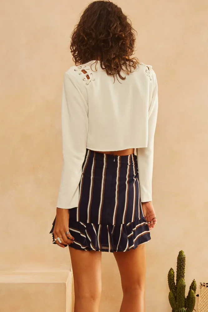 Saskia Skirt Navy