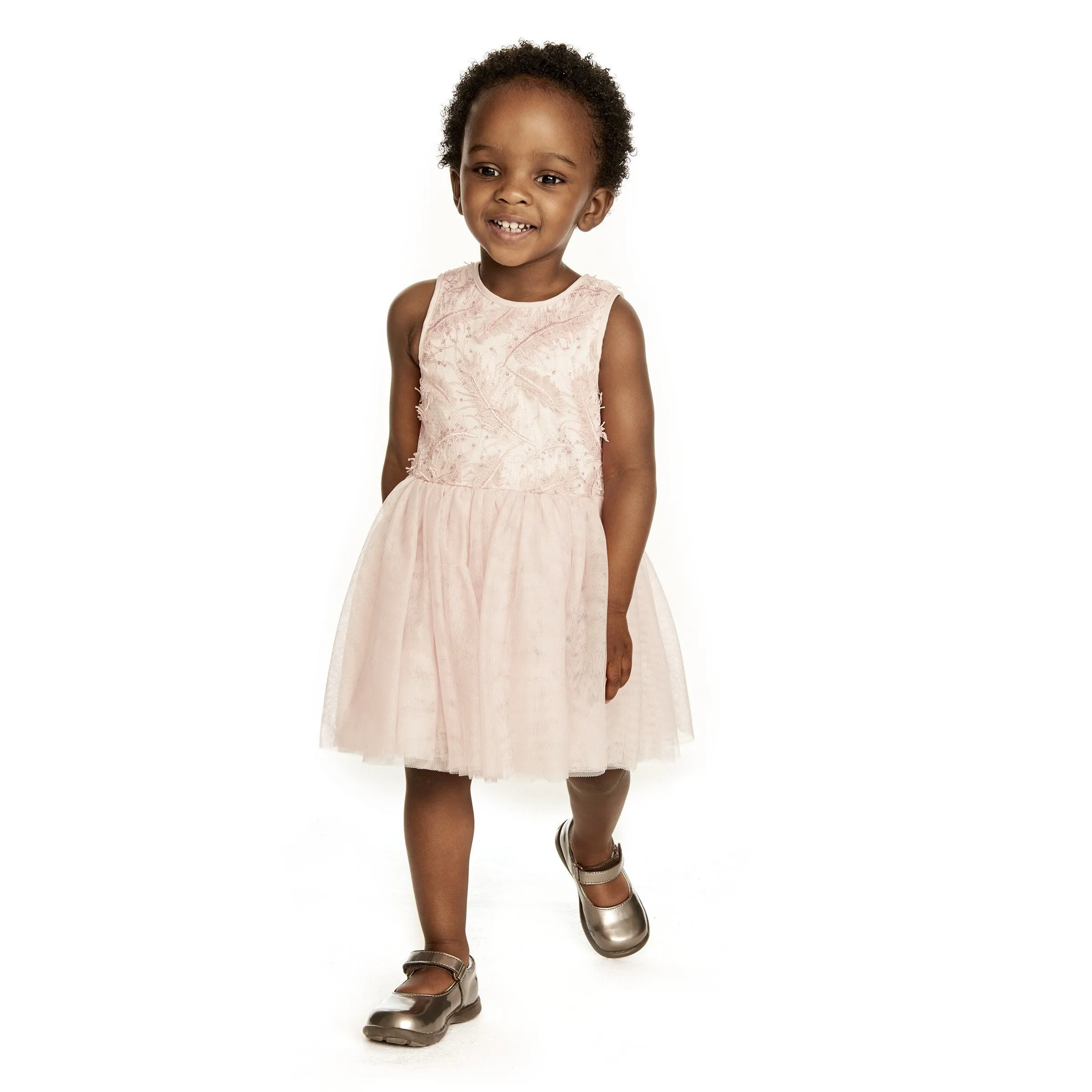 Seeta Feathers & Sparkles Tutu Dress