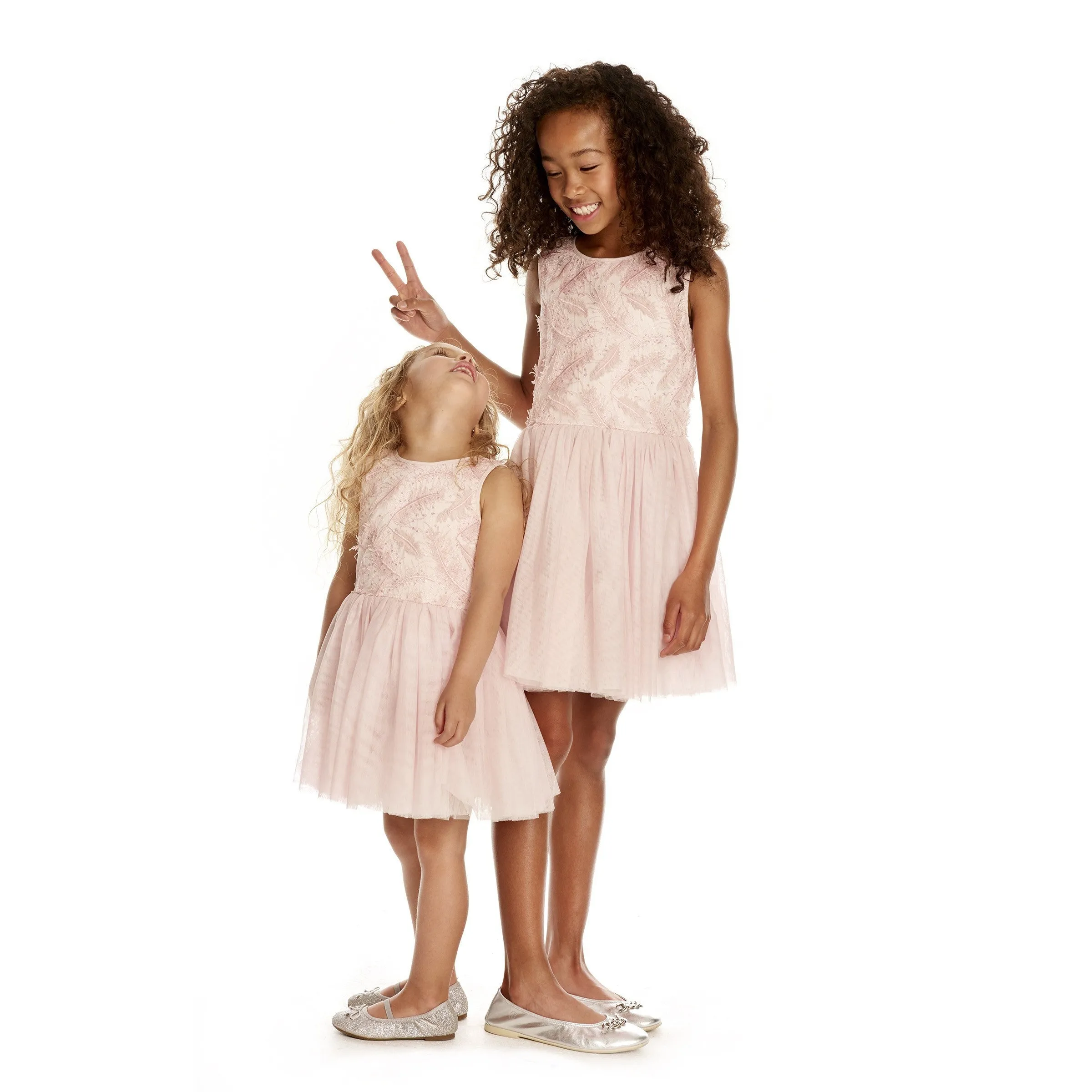 Seeta Feathers & Sparkles Tutu Dress