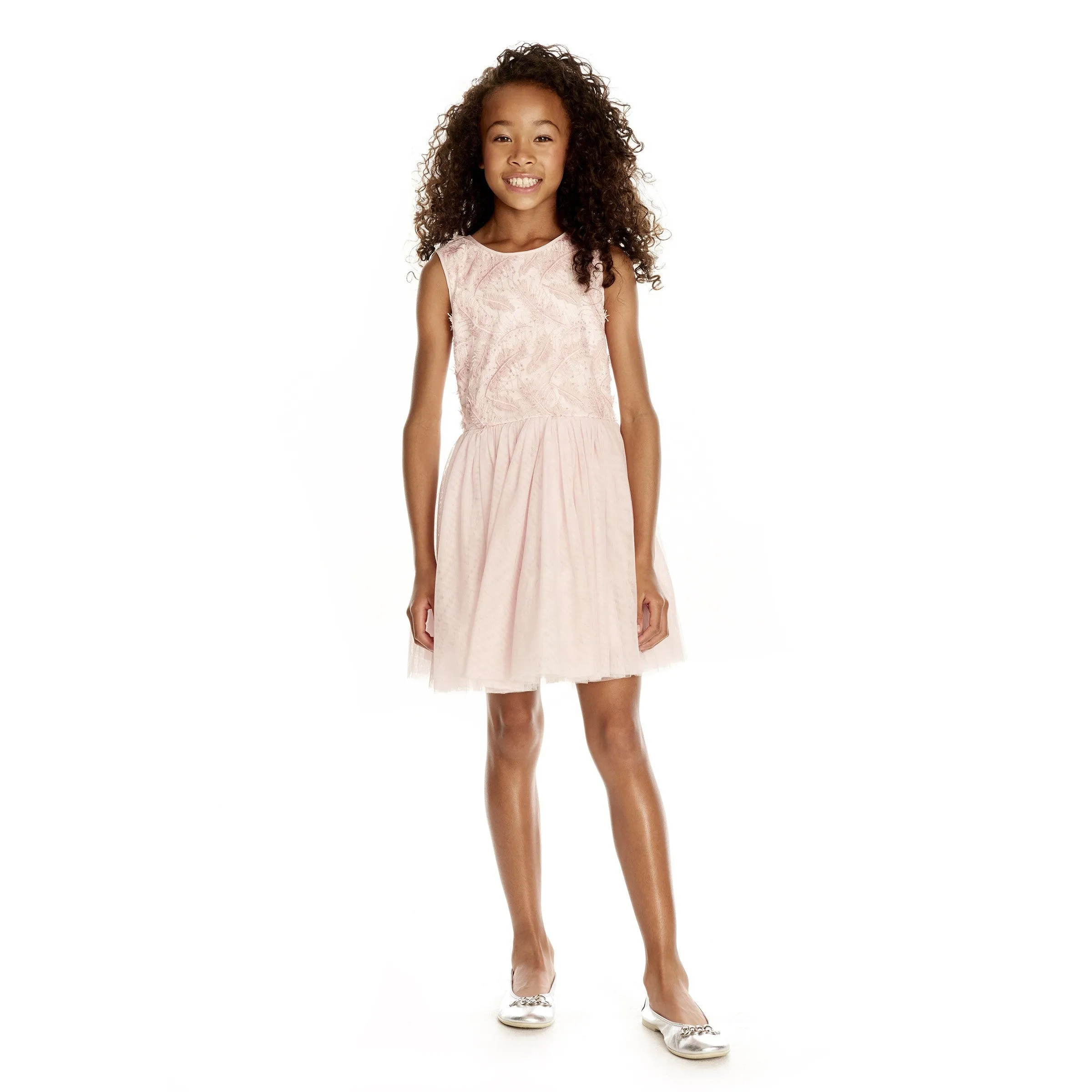 Seeta Feathers & Sparkles Tutu Dress