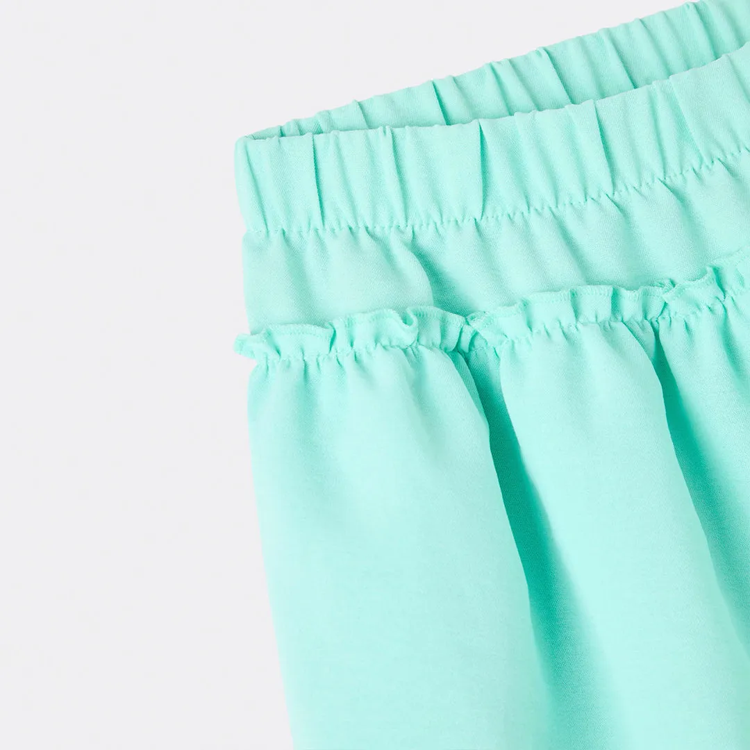 Skirt with Flounces