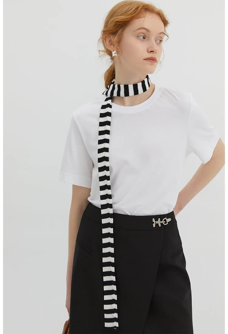 Summer Simple T-shirt For Girl Blouse