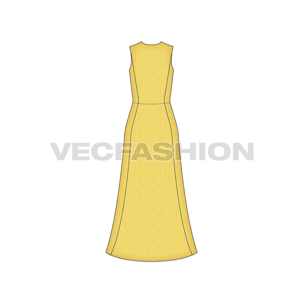 Womens Elegant Evening Dress