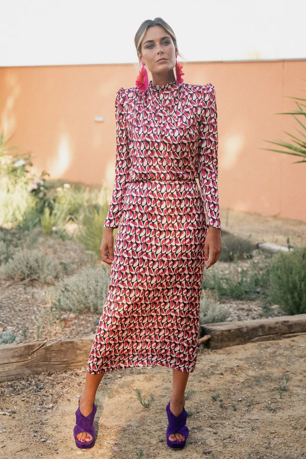 Women's Fashionable Casual Elegant Printed Dress