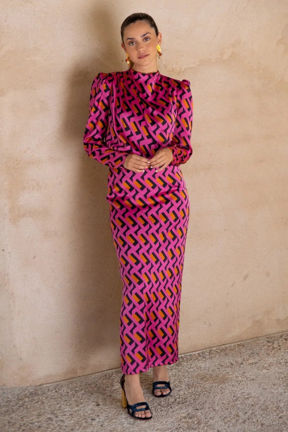 Women's Fashionable Casual Elegant Printed Dress